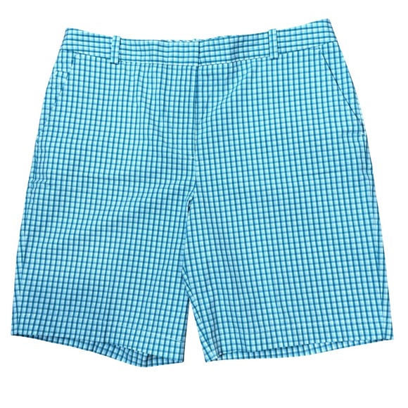 Talbots Pants - Talbots Heritage Stretch Plaid Short (10) Golf Activewear Cotton Modest Comfort